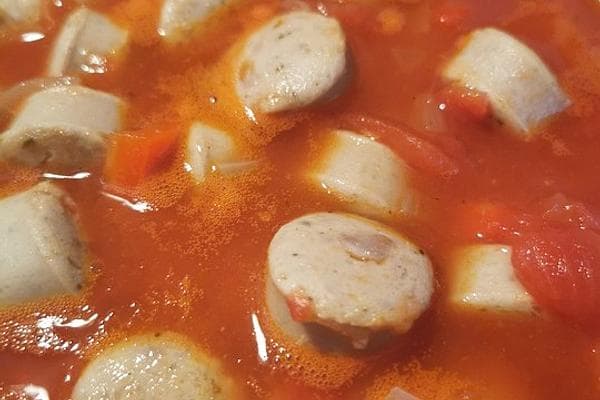 Currywurst Soup