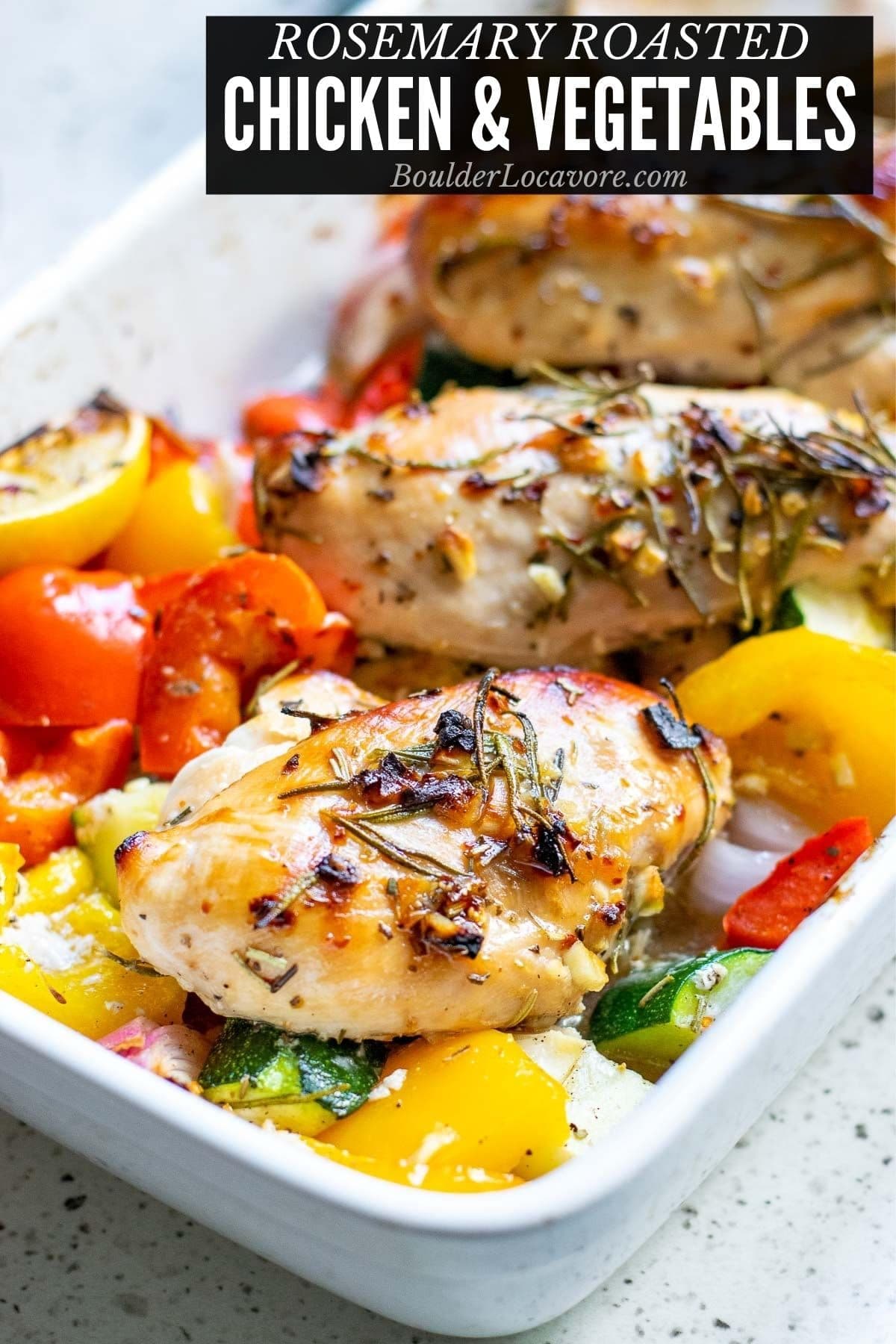 Paleo Chicken Breast with Roasted Vegetables