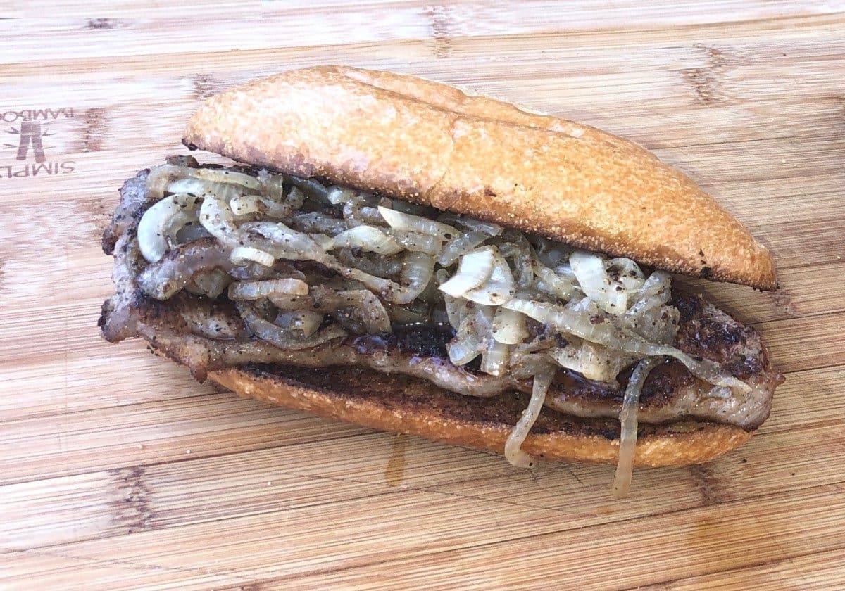 Garlic Butter Steak Sandwich
