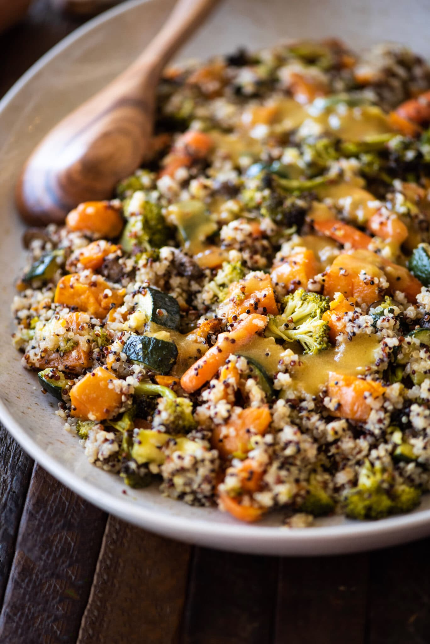 Roasted Vegetable Quinoa Salad