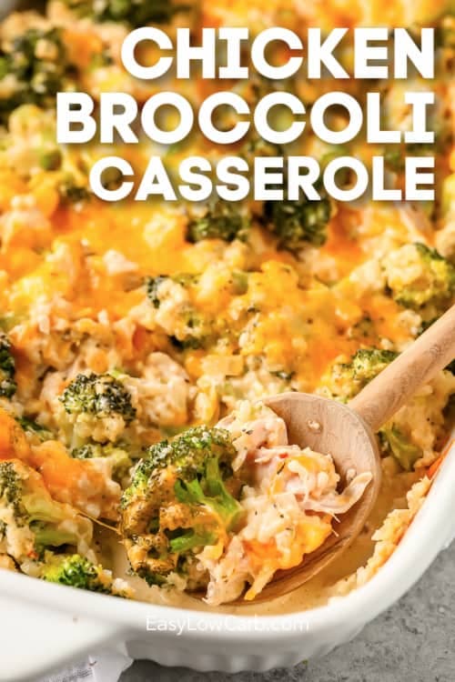 Low-Carb Chicken & Broccoli Bake