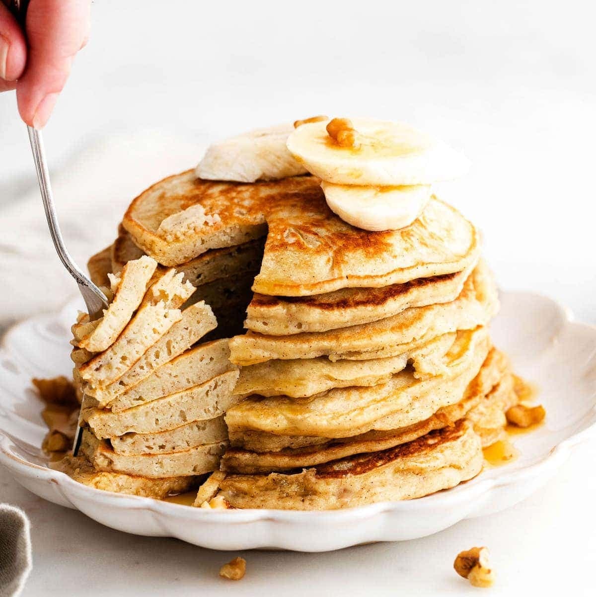Healthy Banana Pancakes
