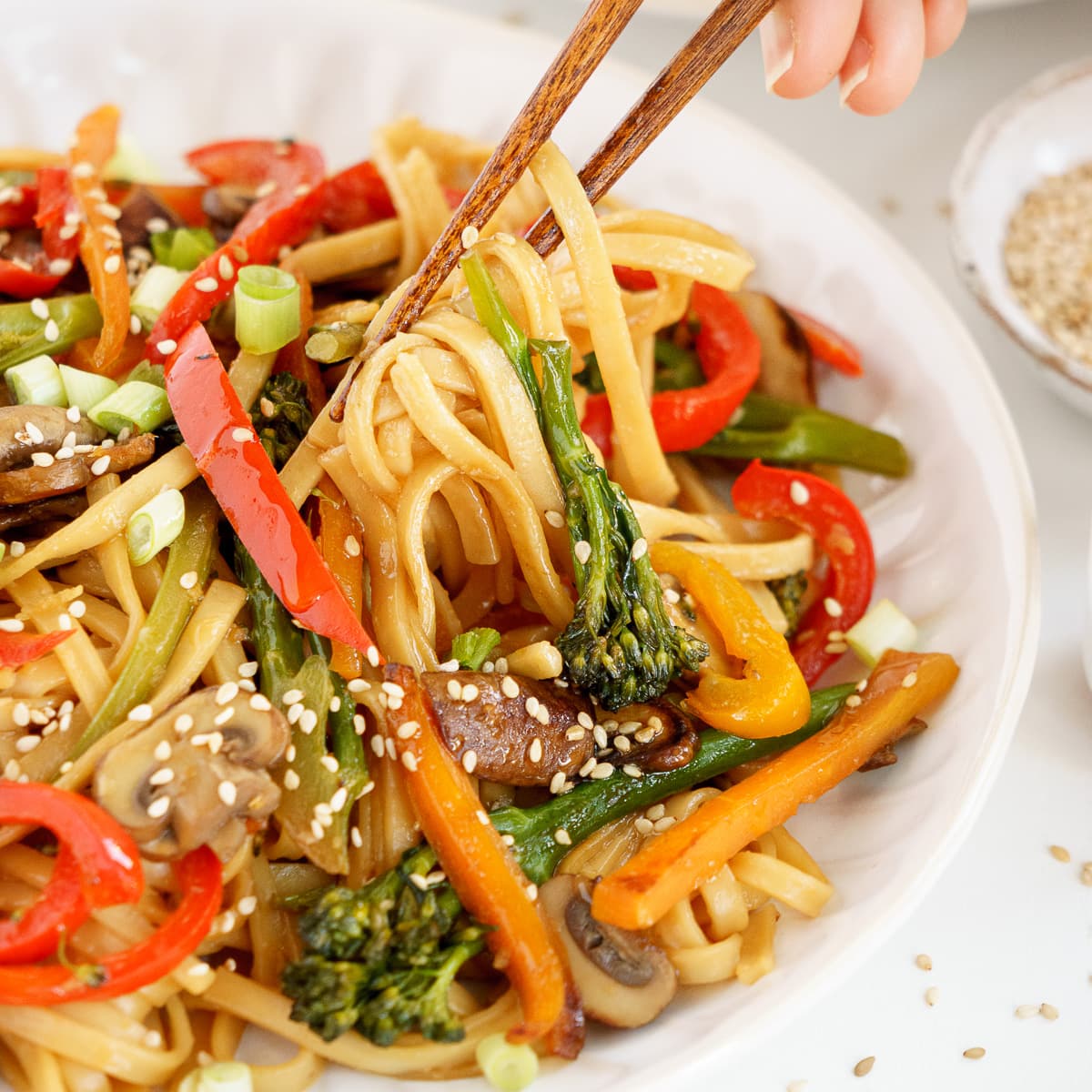 15-minute vegetable stir-fry