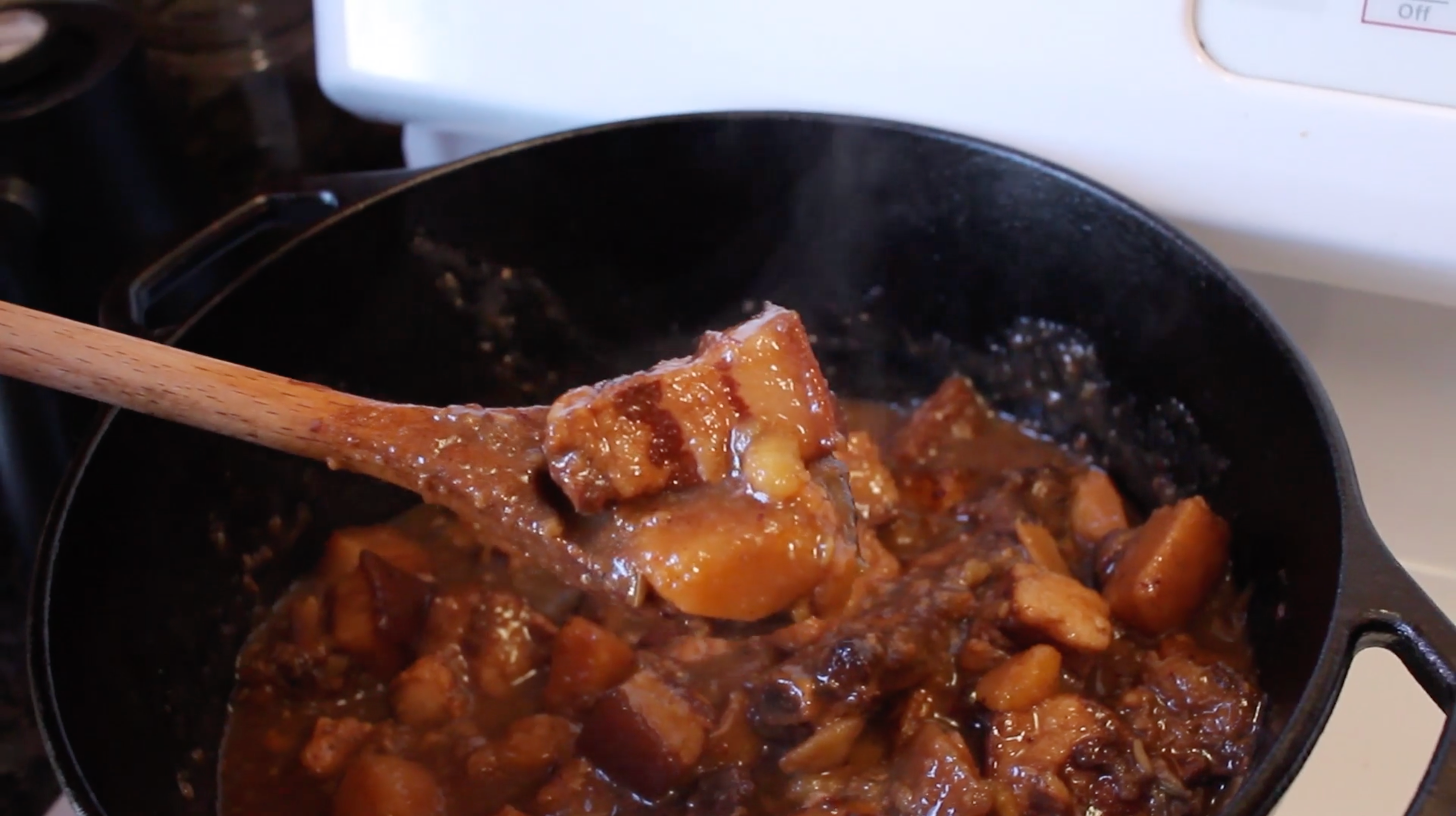 Pork Belly and Potato Stew