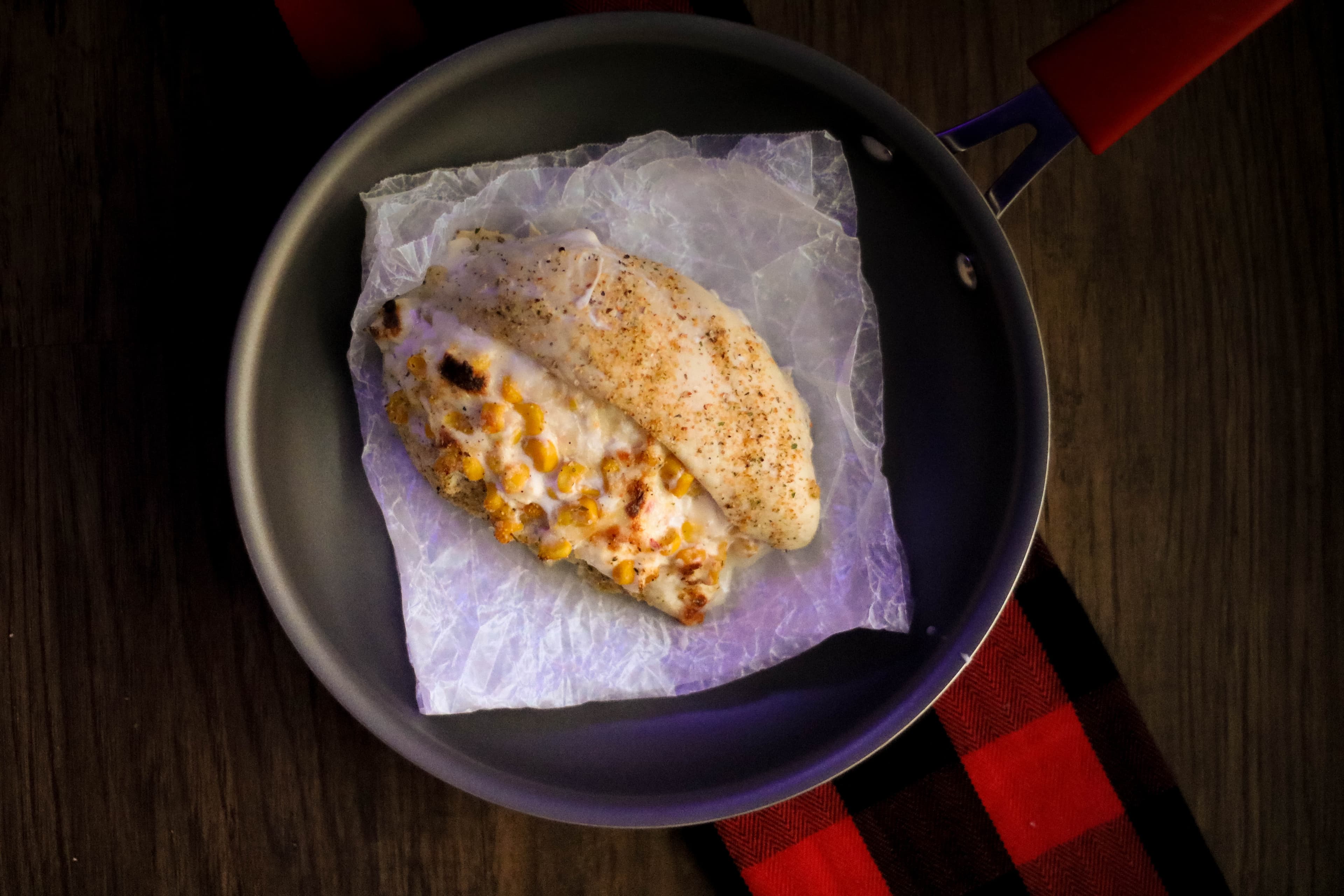 Corn and Cheese-Stuffed Chicken Breast