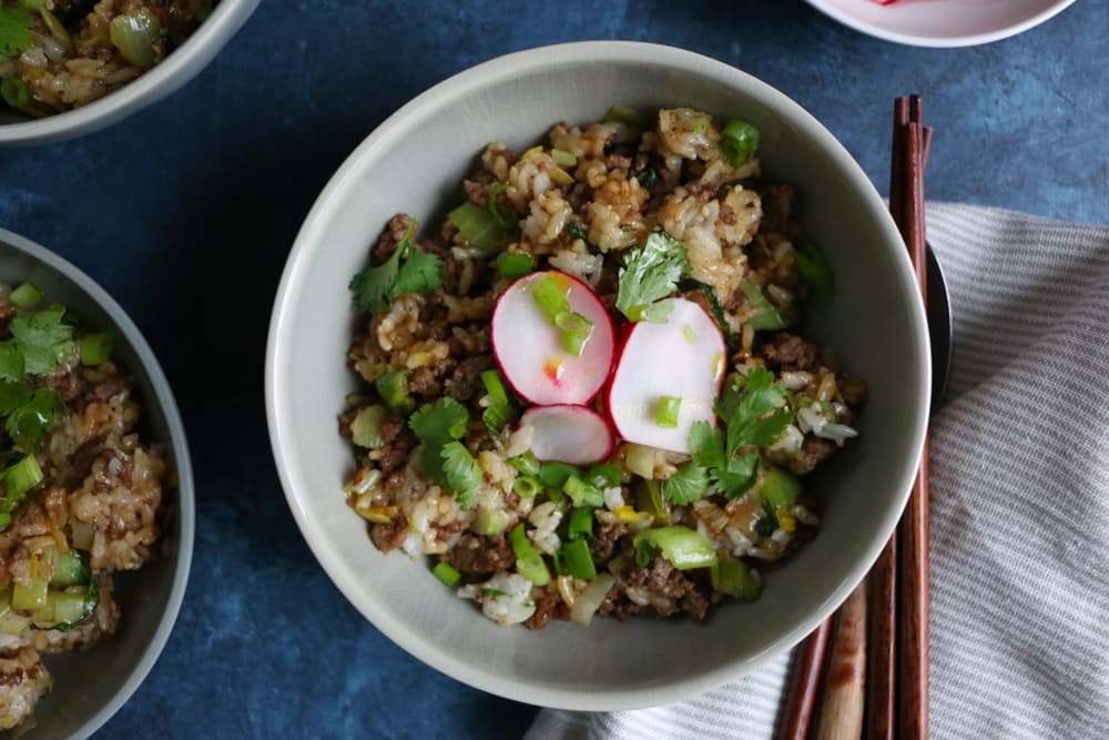 Beef and Ginger Fried Rice