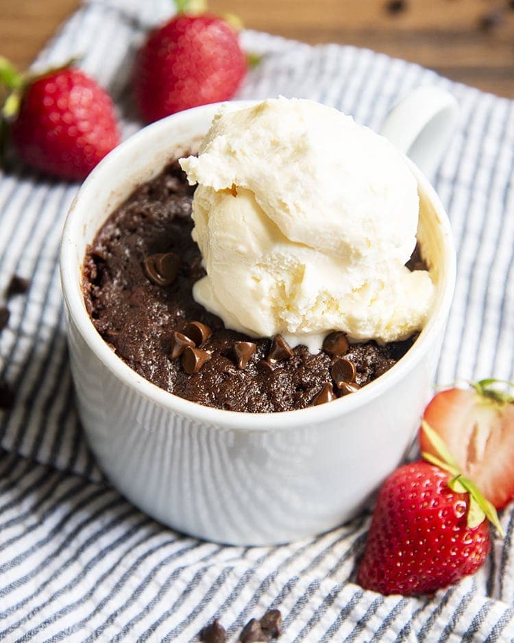 Microwave Mug Brownie