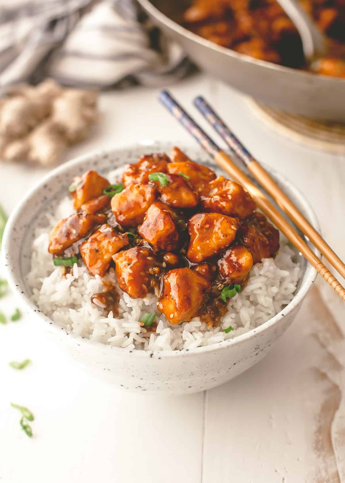 Ginger Soy Chicken Stir Fry