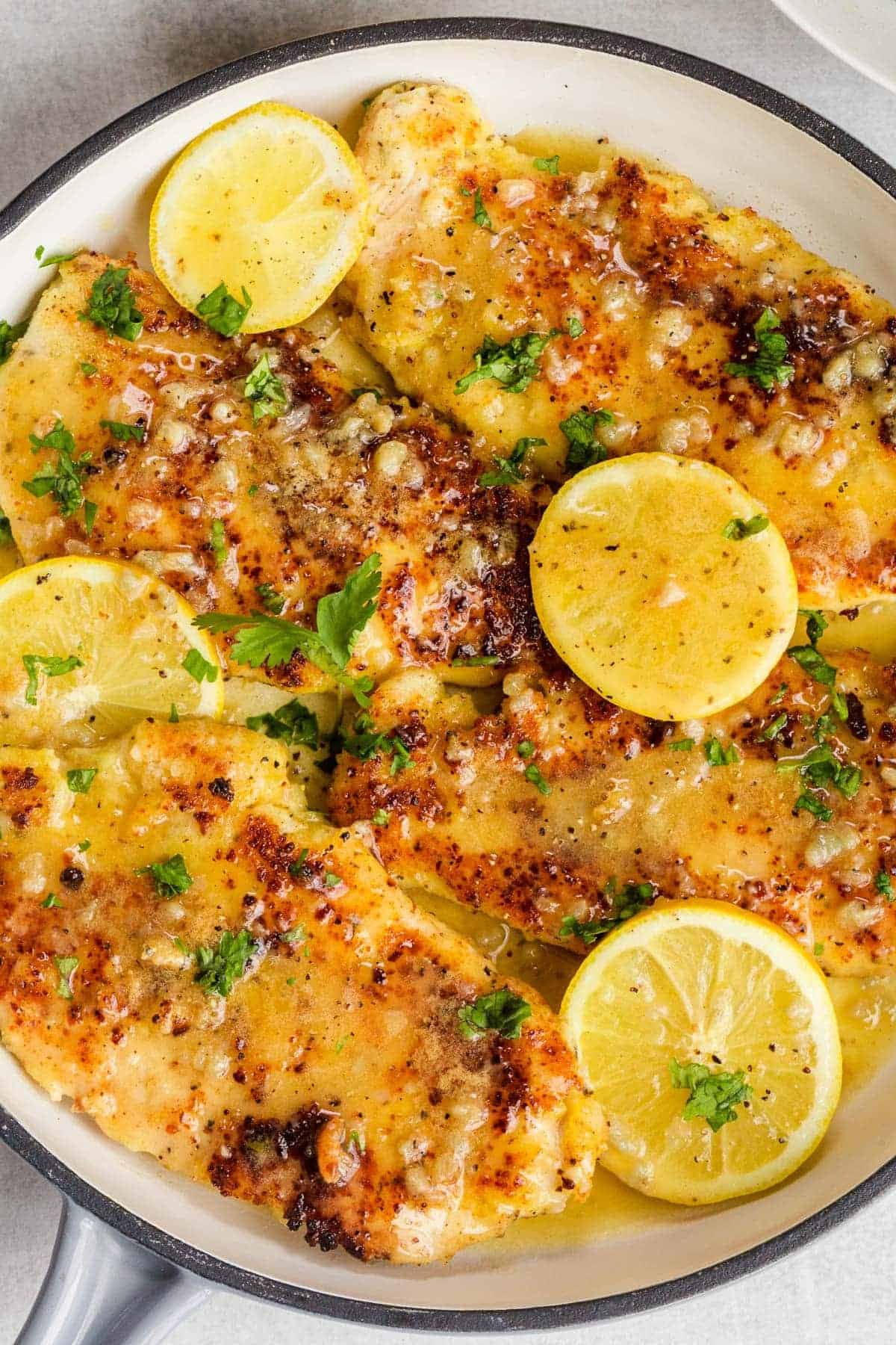 Herbed Lemon Butter Bone-In Chicken