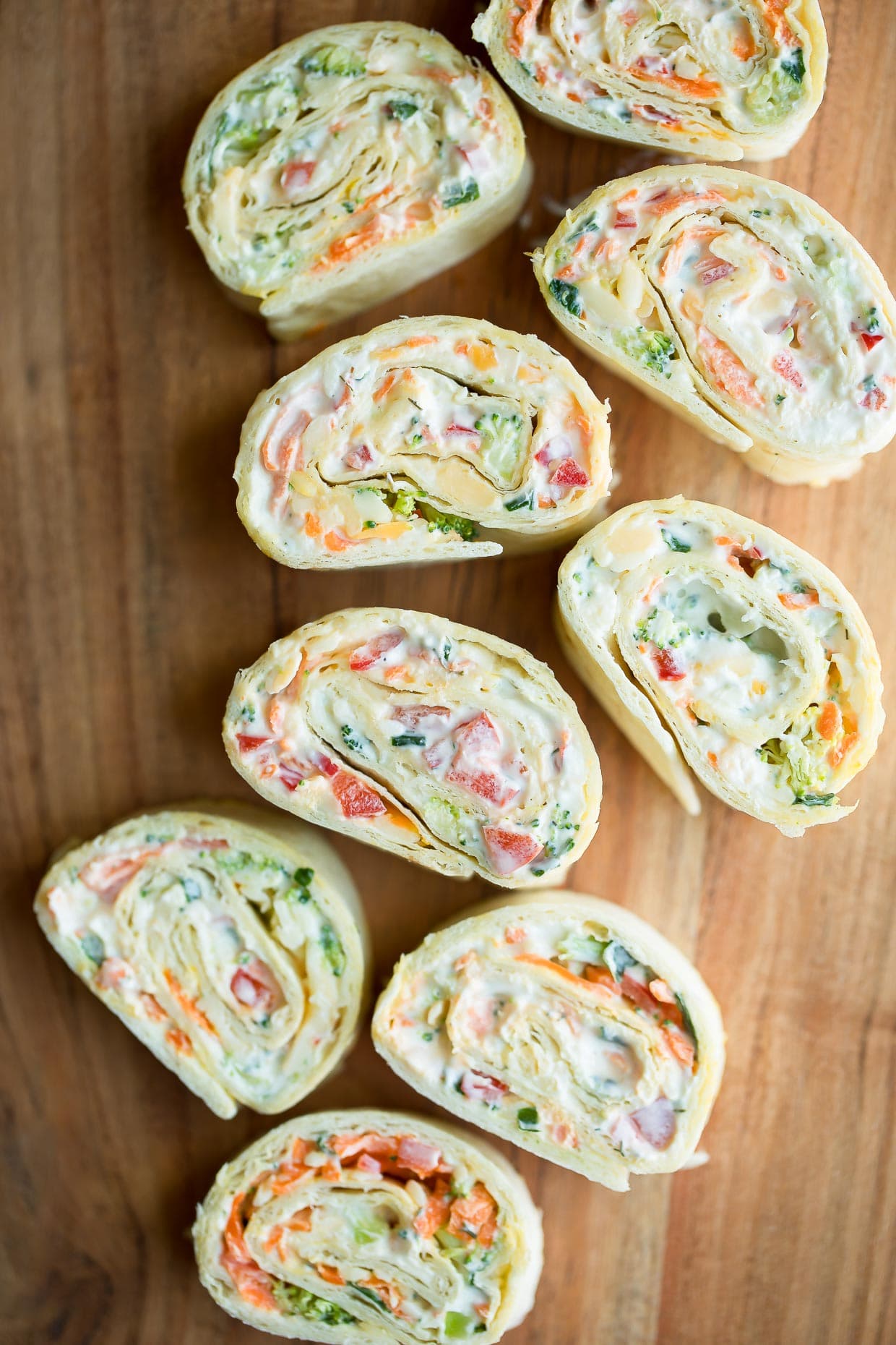 Cream Cheese Tortilla Roll-Ups