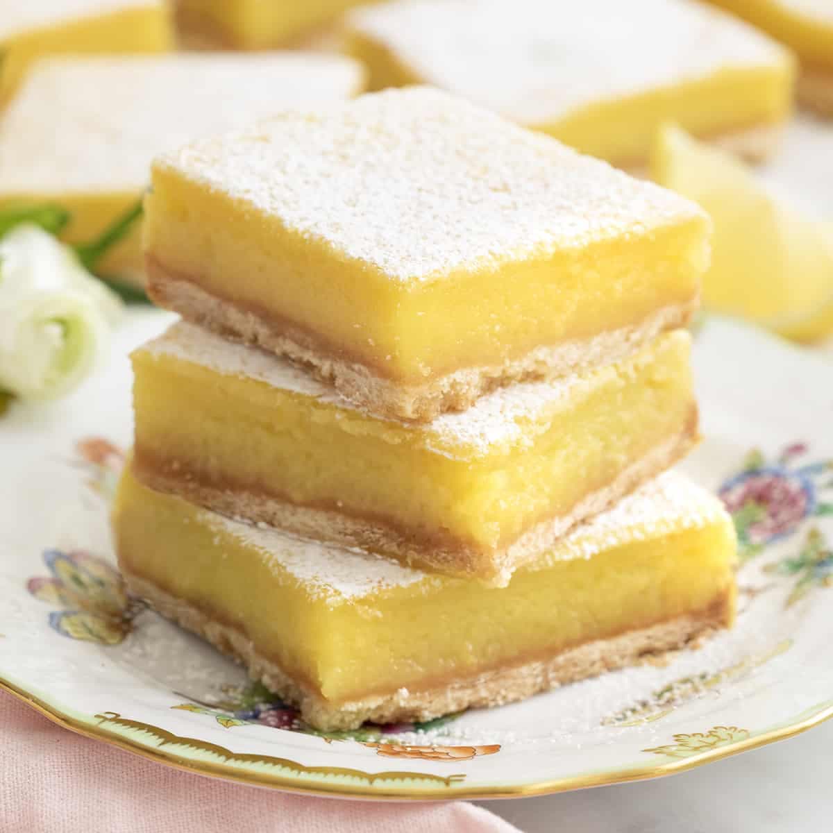 Paleo Lemon Bars