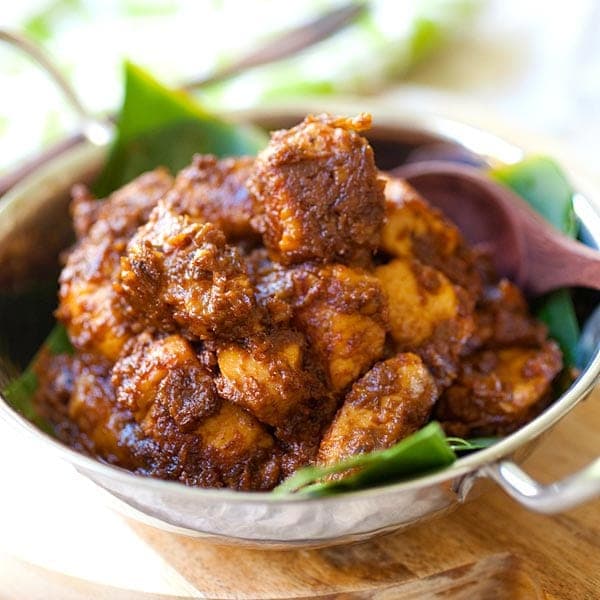 Thai Curry Rendang with Chicken