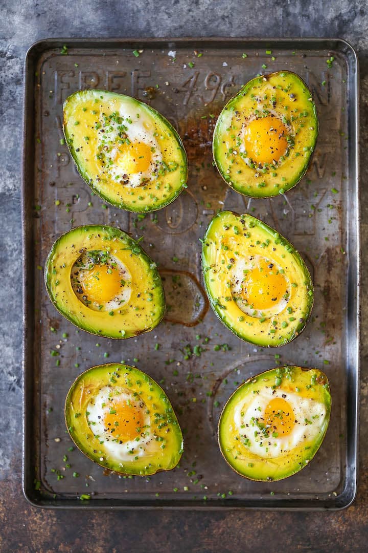 Baked Egg in Avocado