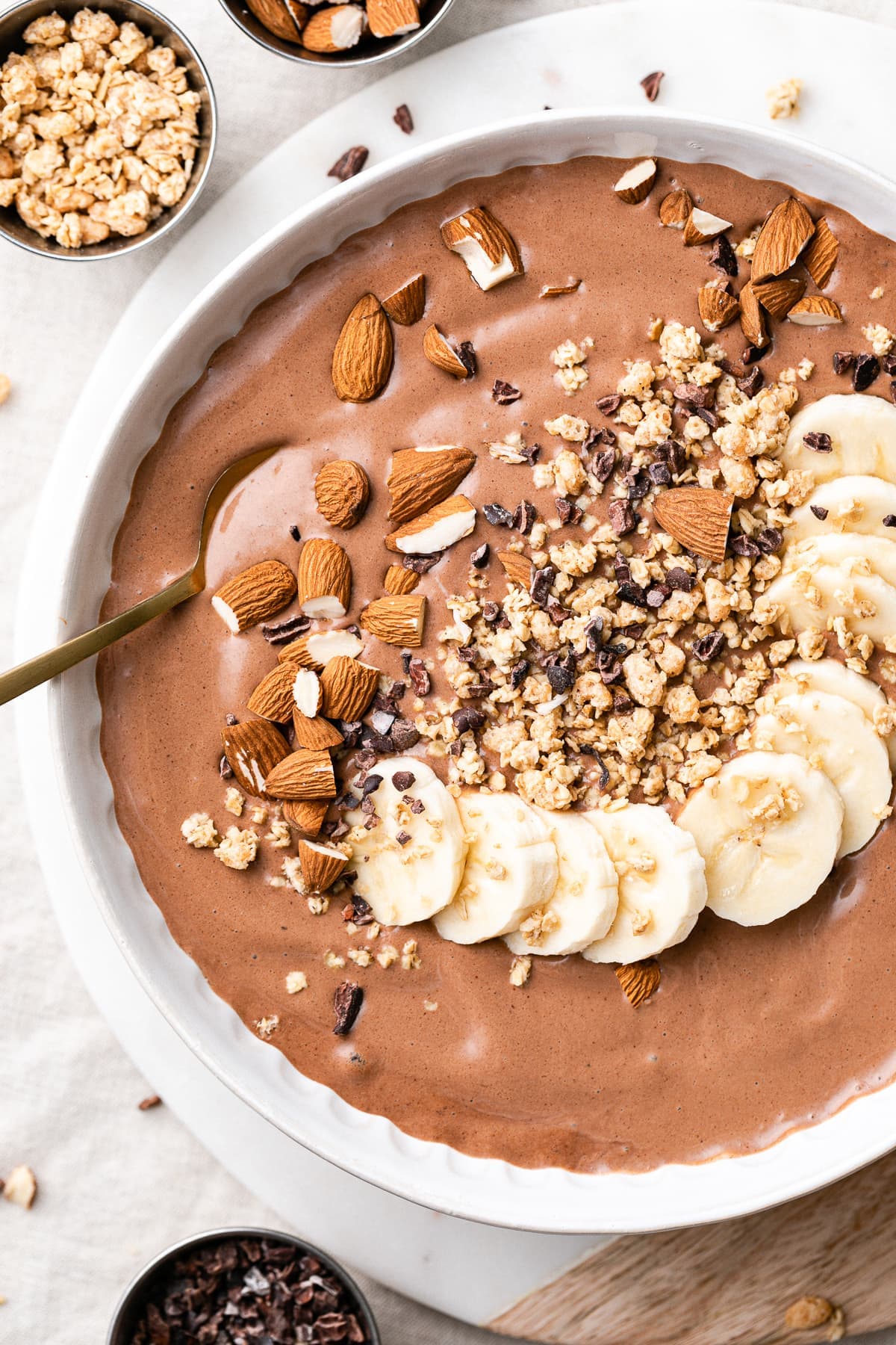 Chocolate Almond Butter Smoothie