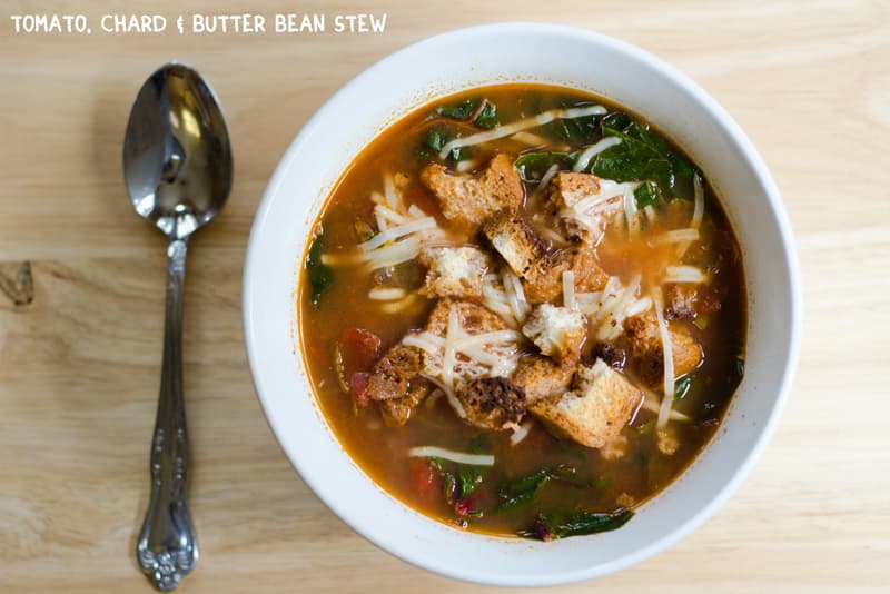 Chard and Butter Bean Stew