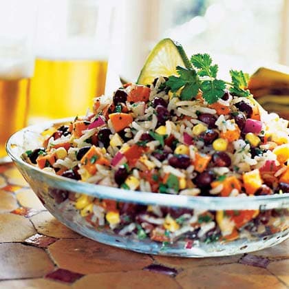 Black Bean and Rice Salad
