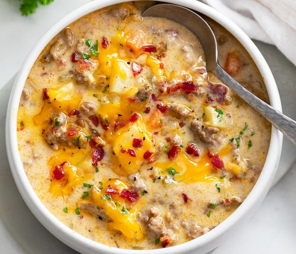Cheeseburger Soup
