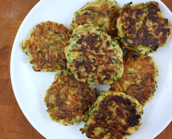Spicy Zucchini Fritters