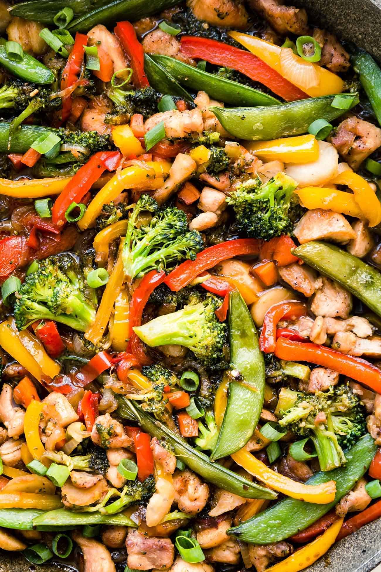 Low FODMAP Chicken Stir-fry
