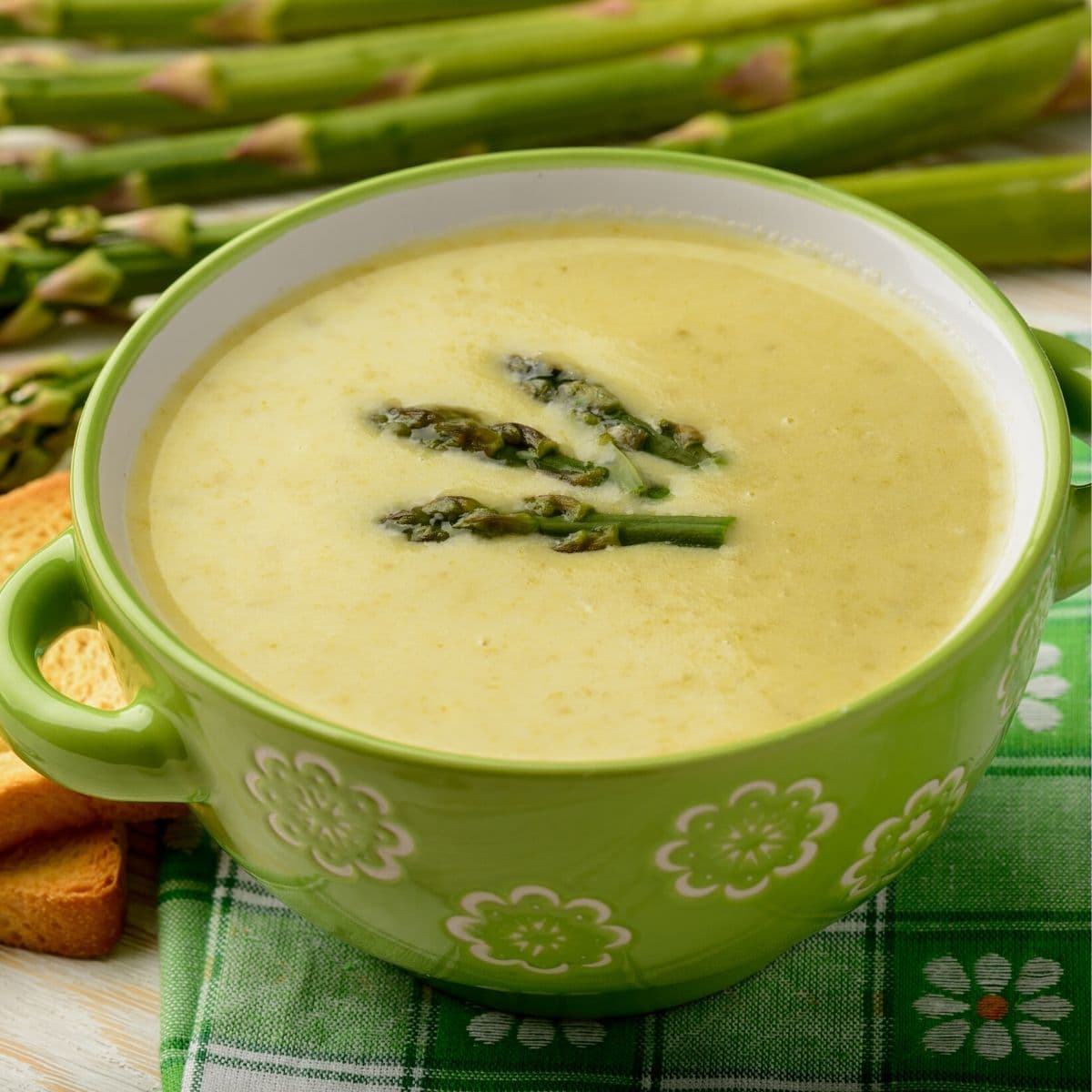 Asparagus and Leek Soup