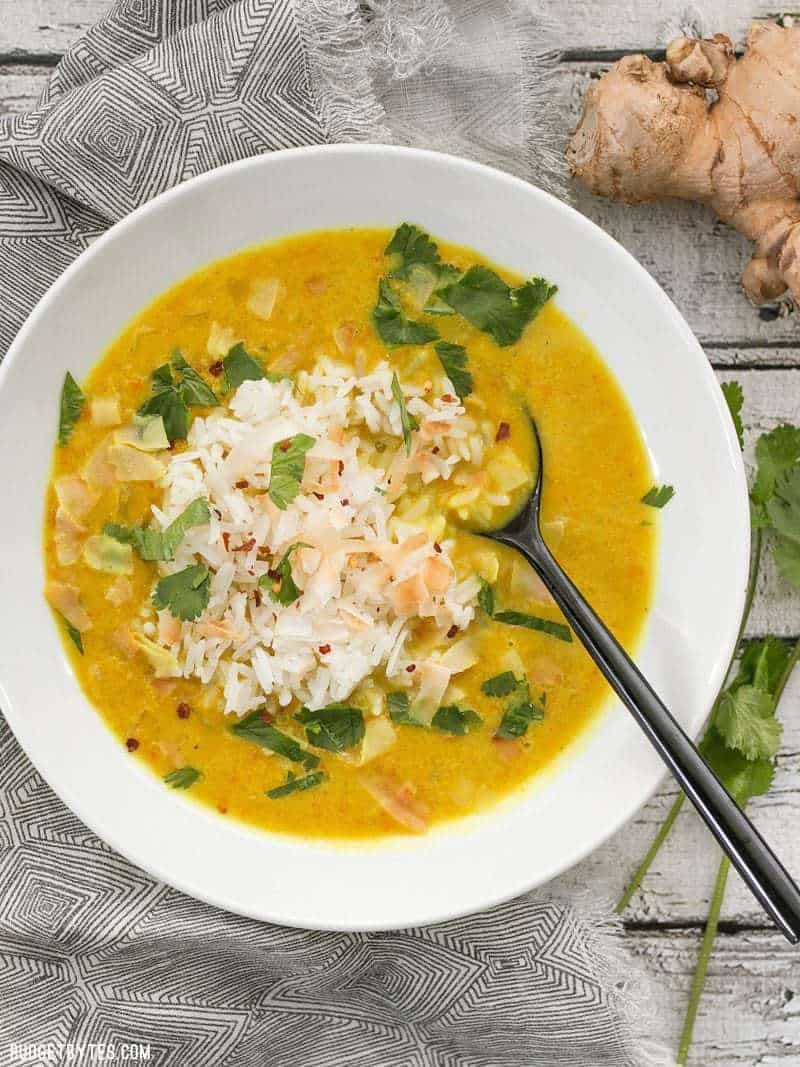 Coconut Lentil Soup