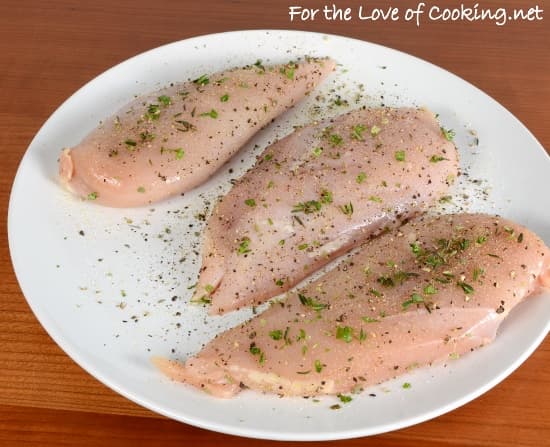 Baked Chicken Breasts with Tomatoes and Olives