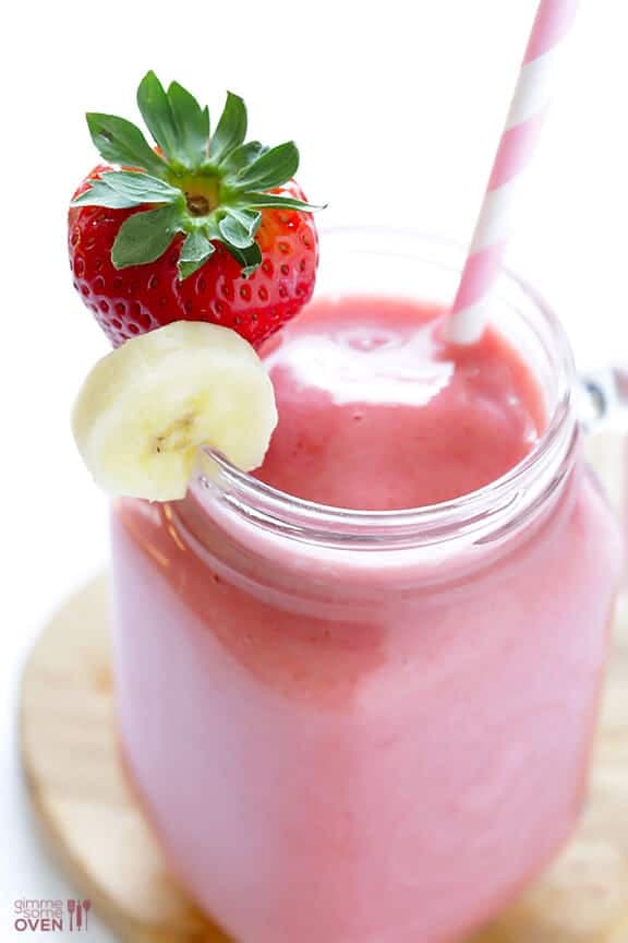 Banana Strawberry Smoothie