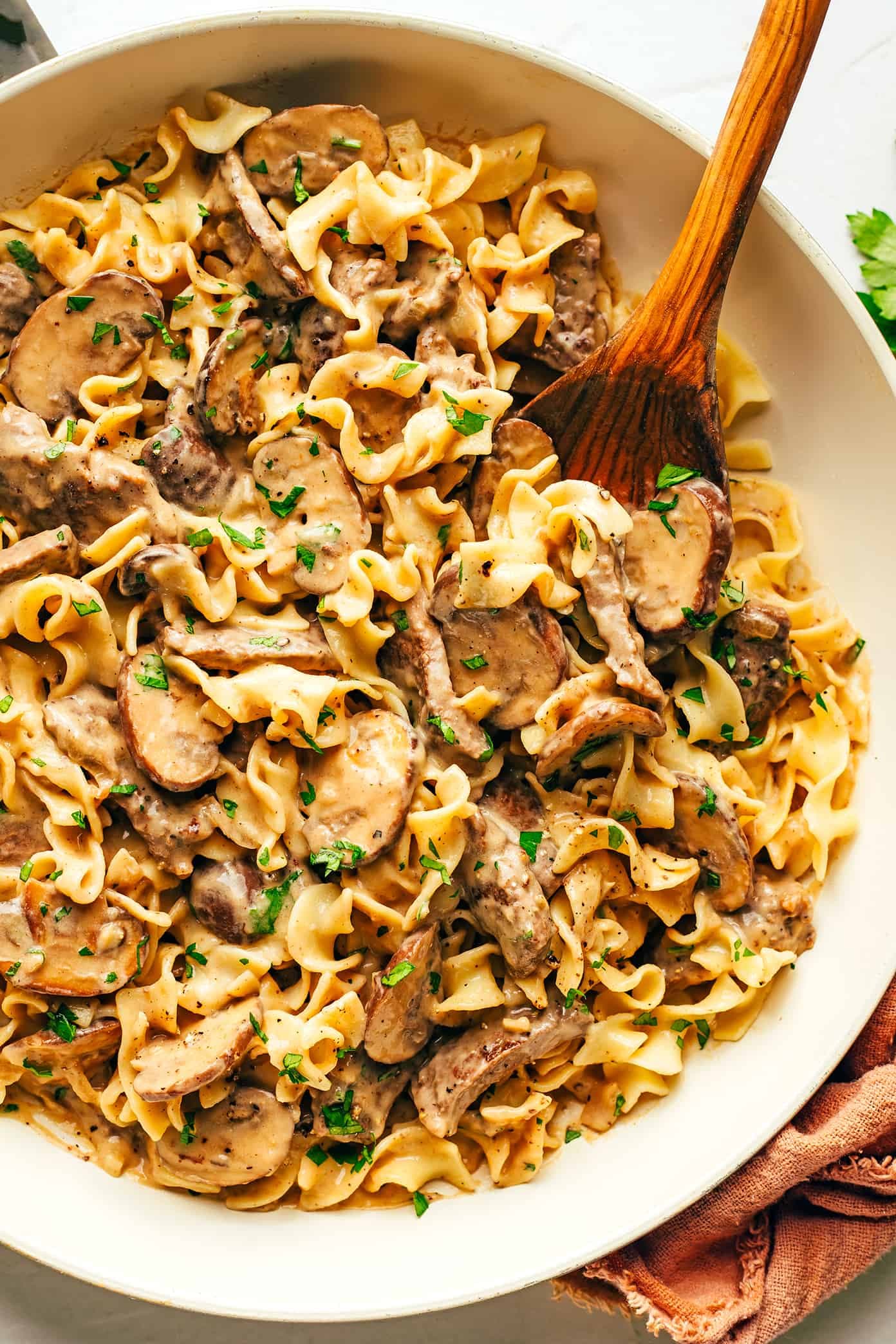 Gluten-Free Beef Stroganoff