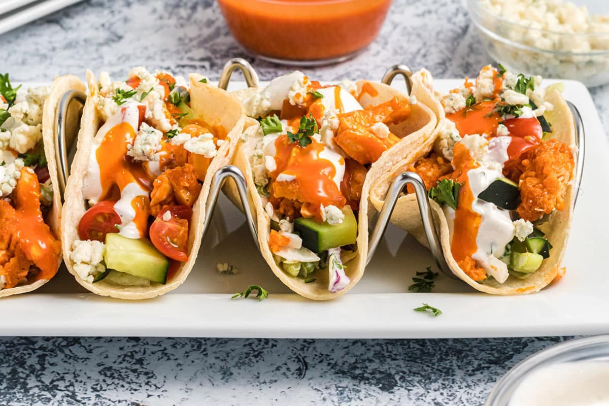 Buffalo Chicken Tacos