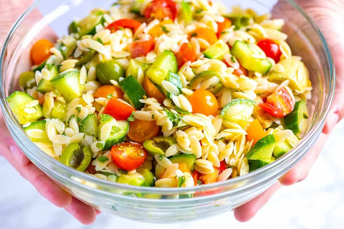 Lemon Orzo Salad
