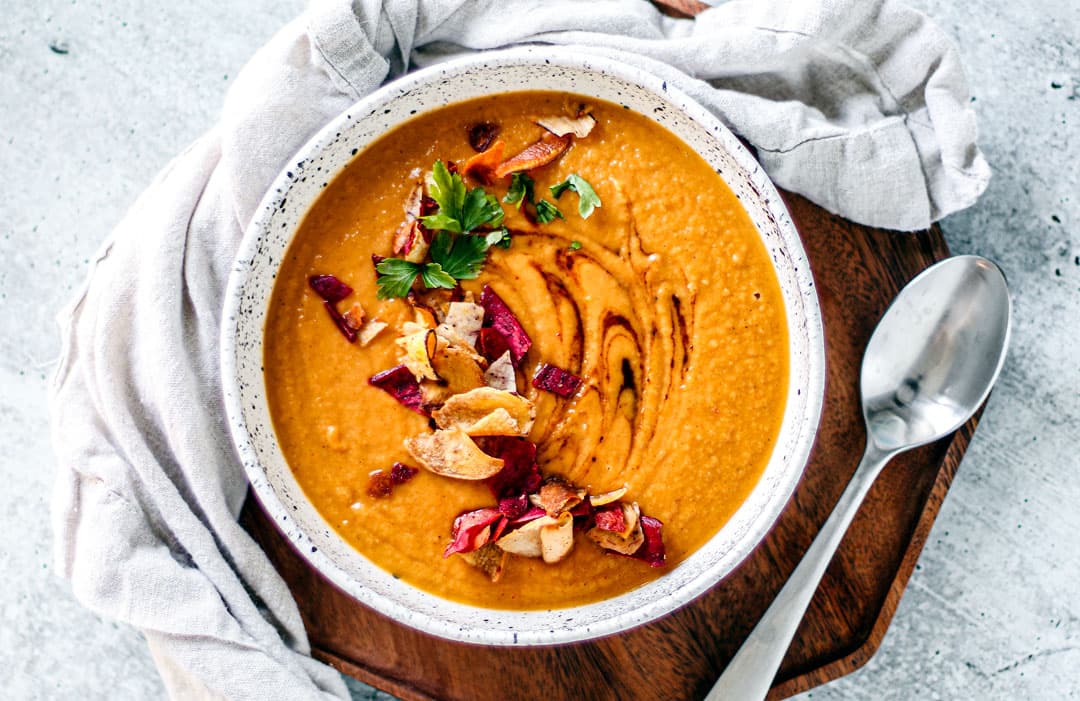 Spicy Sweet Potato Soup