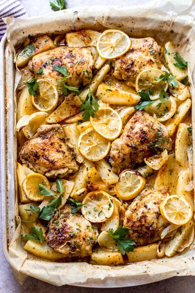 Roasted Lemon Chicken with Potatoes