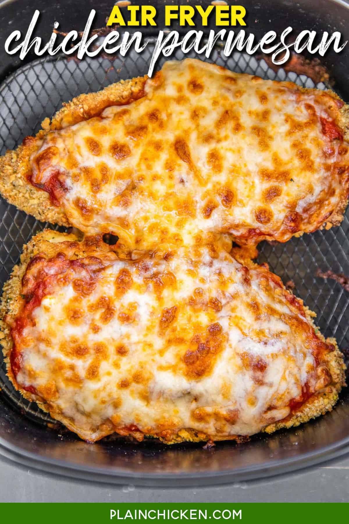 Gluten-Free Air Fryer Chicken Parmesan