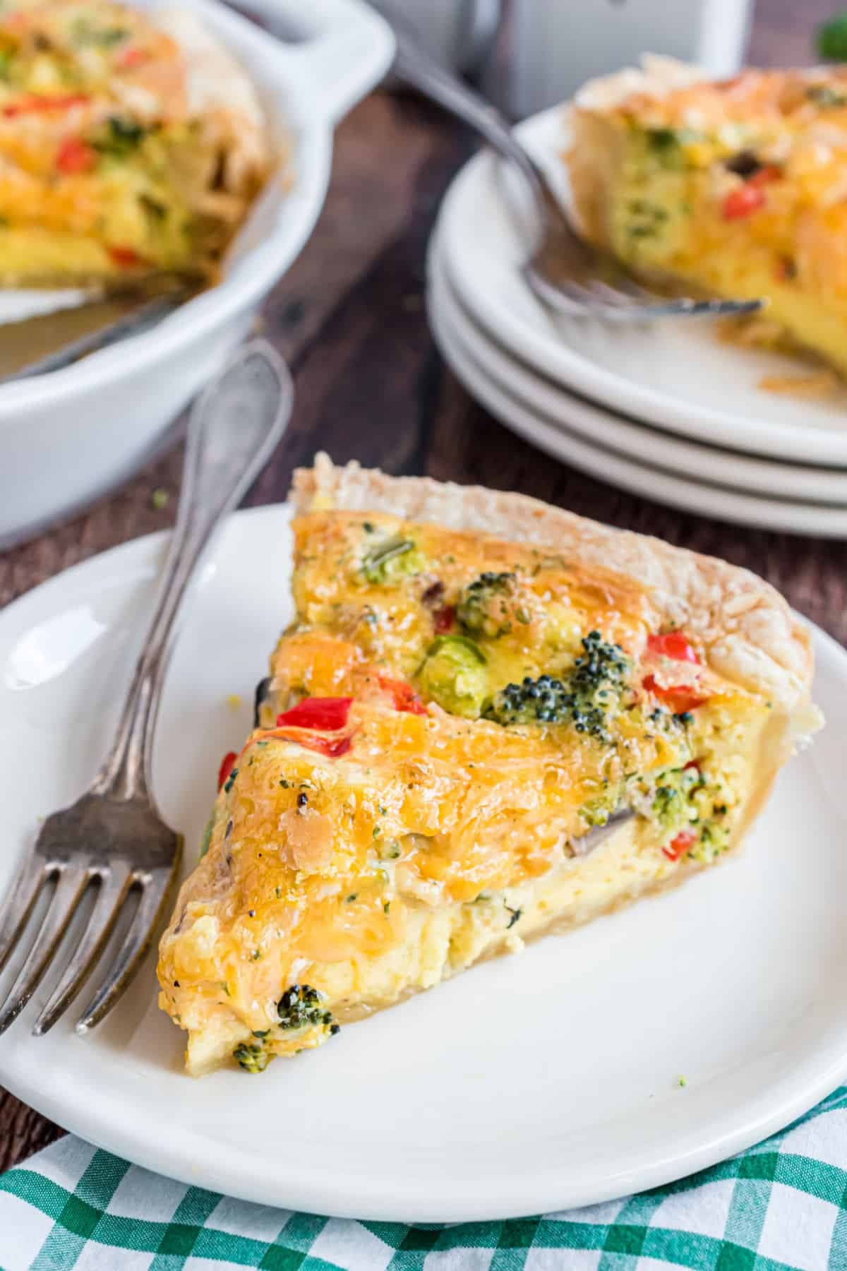 Gluten-Free Vegetable Quiche