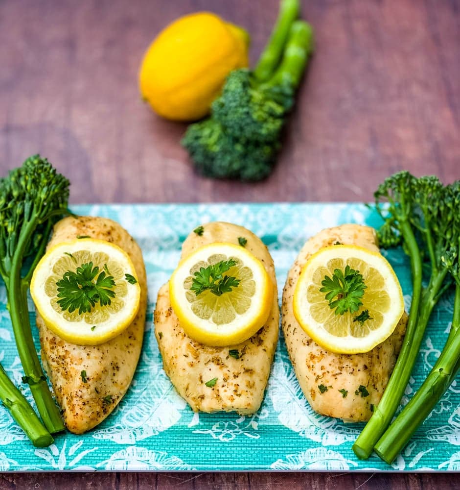 Air Fryer Lemon Garlic Chicken Breast