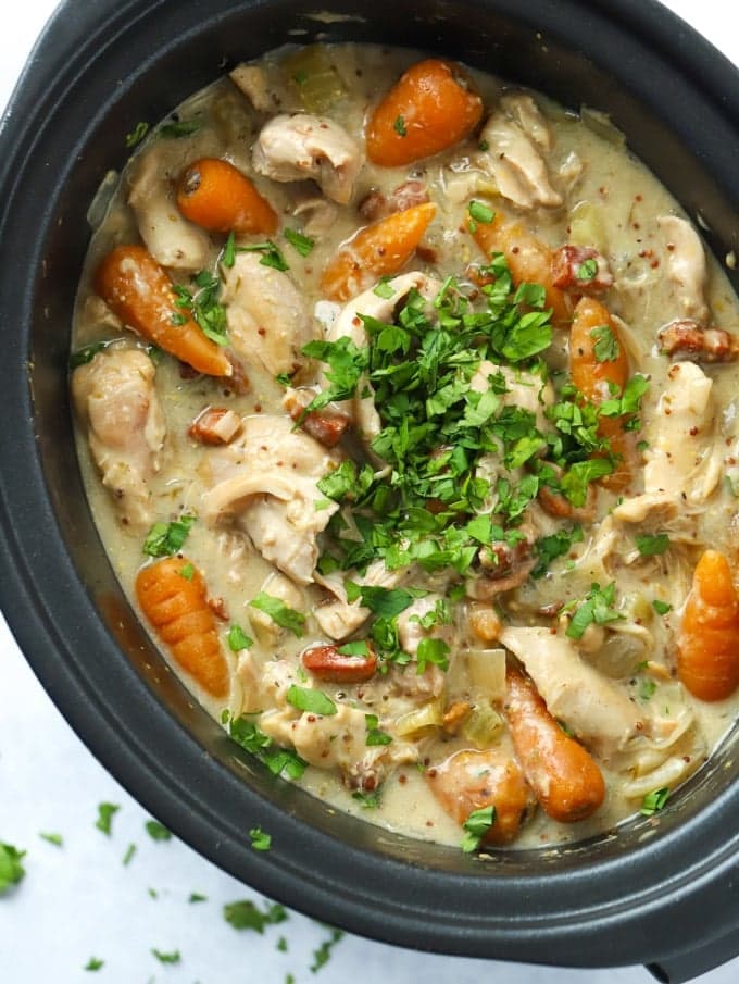 Slow Cooker Chicken Casserole
