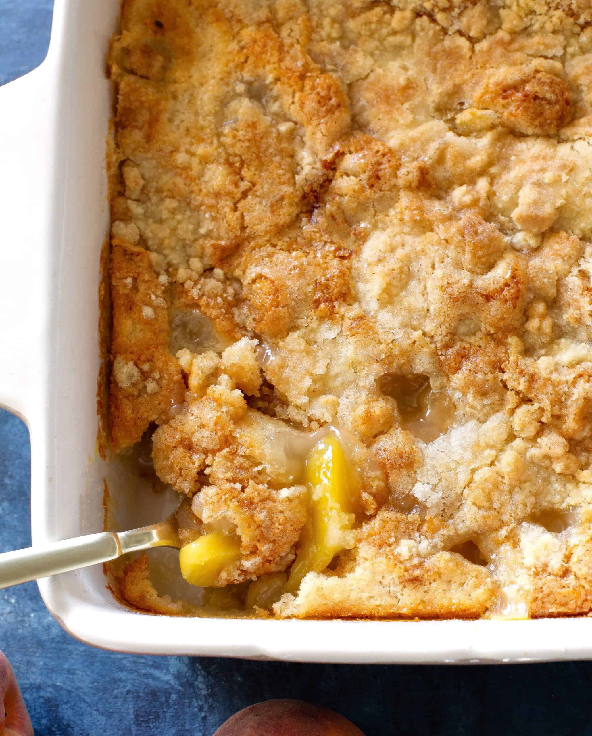 Easy Peach Cobbler