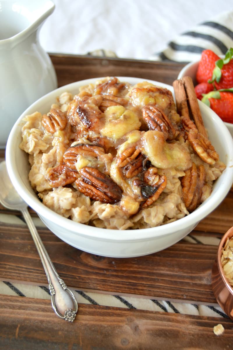 Banana Pecan Oatmeal