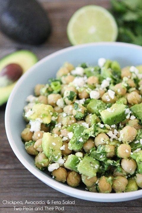 Avocado Chickpea Salad