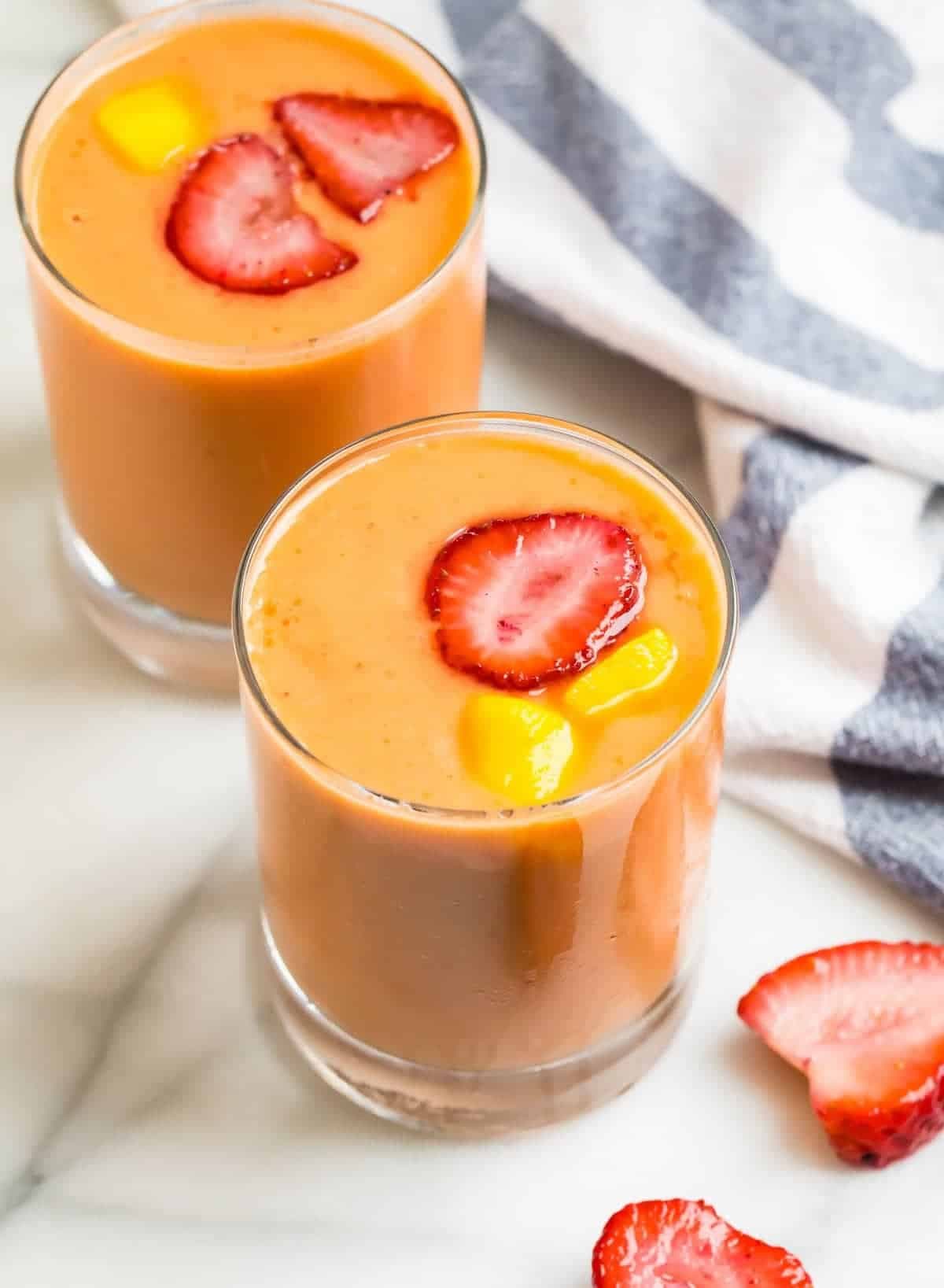 Strawberry Mango Smoothie