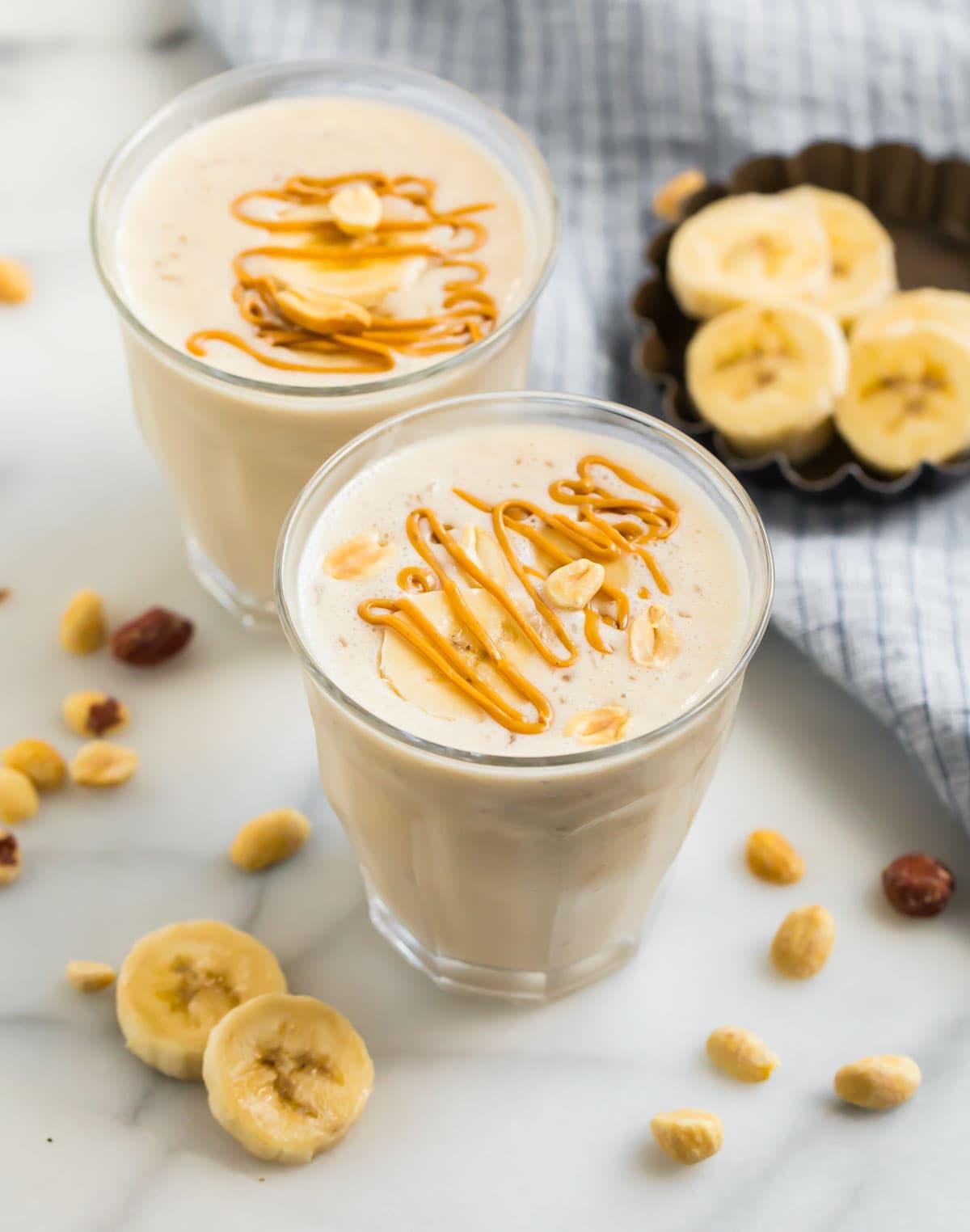 Banana and Peanut Butter Smoothie